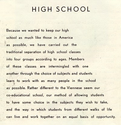 High School Classes, page 1